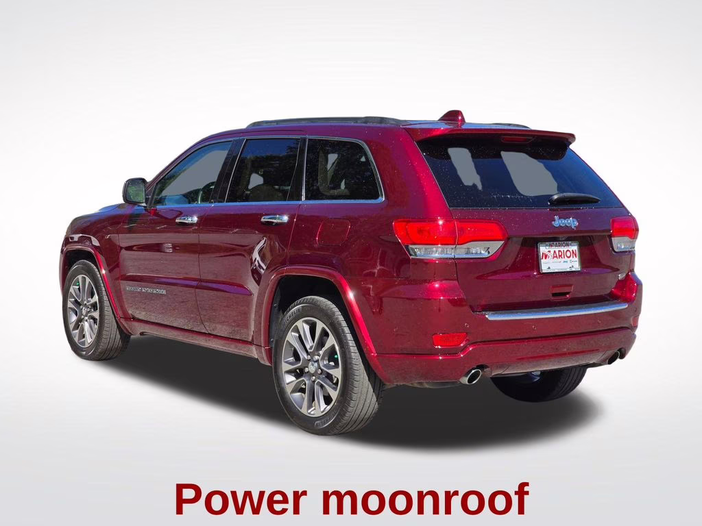 2018 Velvet Red Pearlcoat Jeep Grand Cherokee Overland RWD SUV