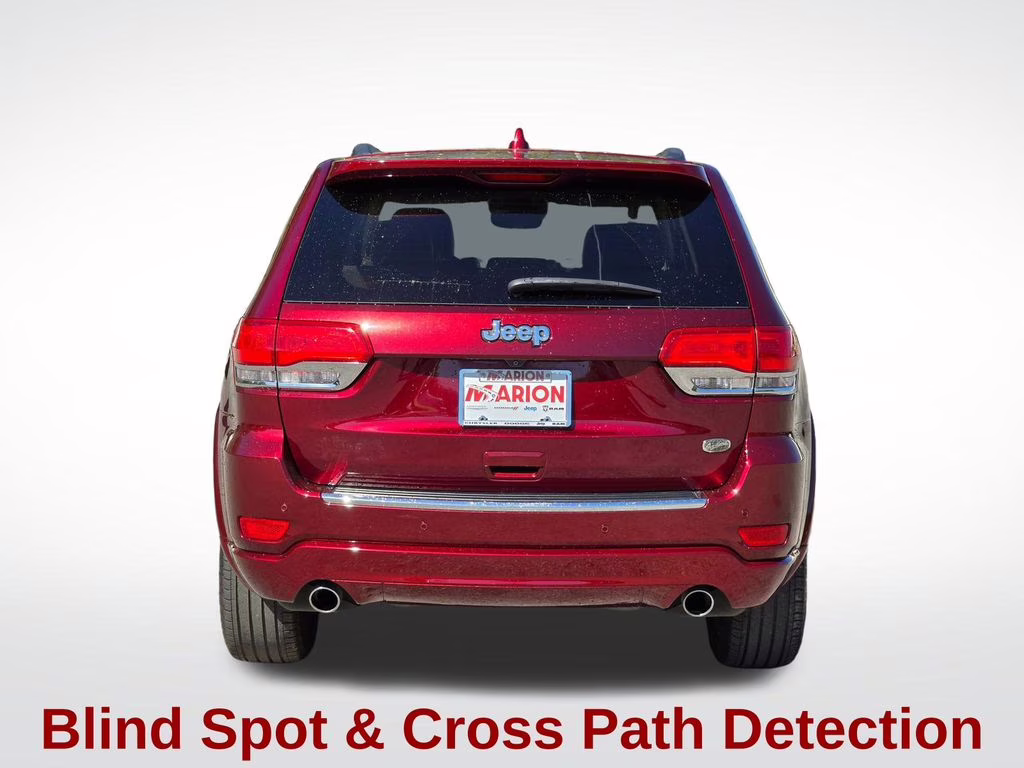 2018 Velvet Red Pearlcoat Jeep Grand Cherokee Overland RWD SUV