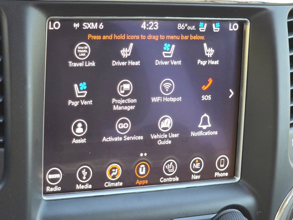 2018 Velvet Red Pearlcoat Jeep Grand Cherokee Overland RWD SUV