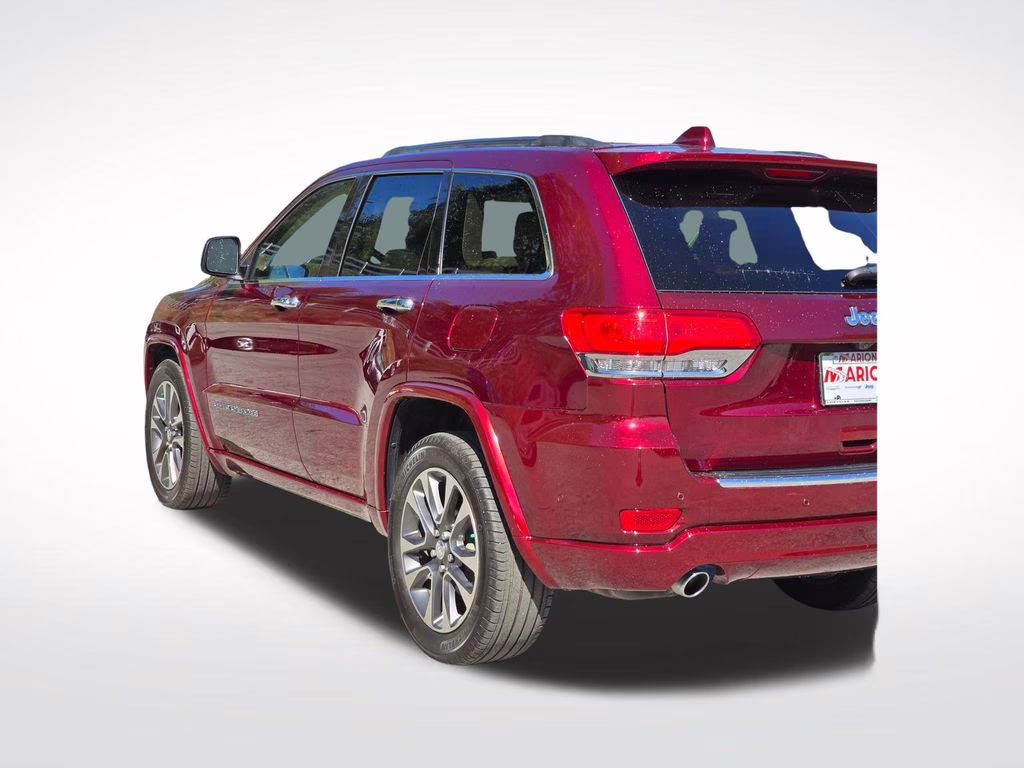 2018 Velvet Red Pearlcoat Jeep Grand Cherokee Overland RWD SUV