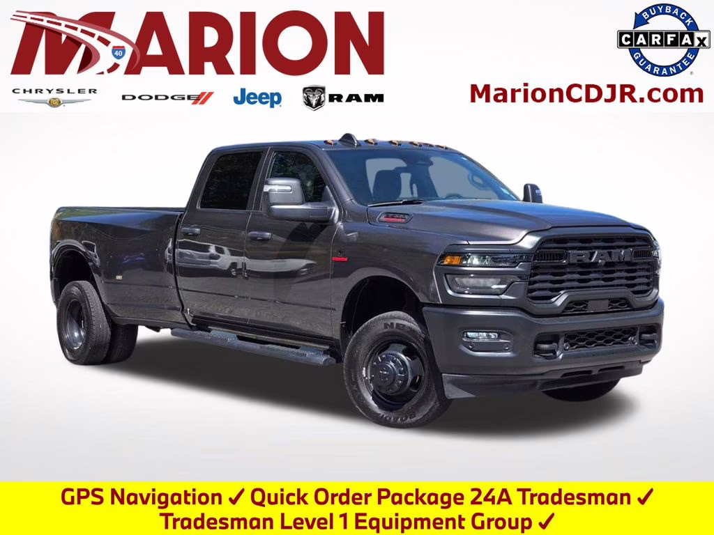 2025 Granite Crystal Metallic Clearcoat Ram 3500 Tradesman 4X4 Truck
