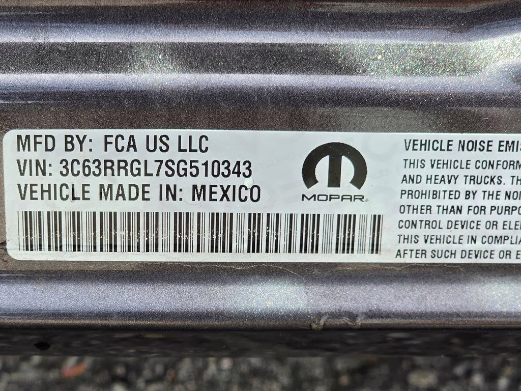 2025 Granite Crystal Metallic Clearcoat Ram 3500 Tradesman 4X4 Truck