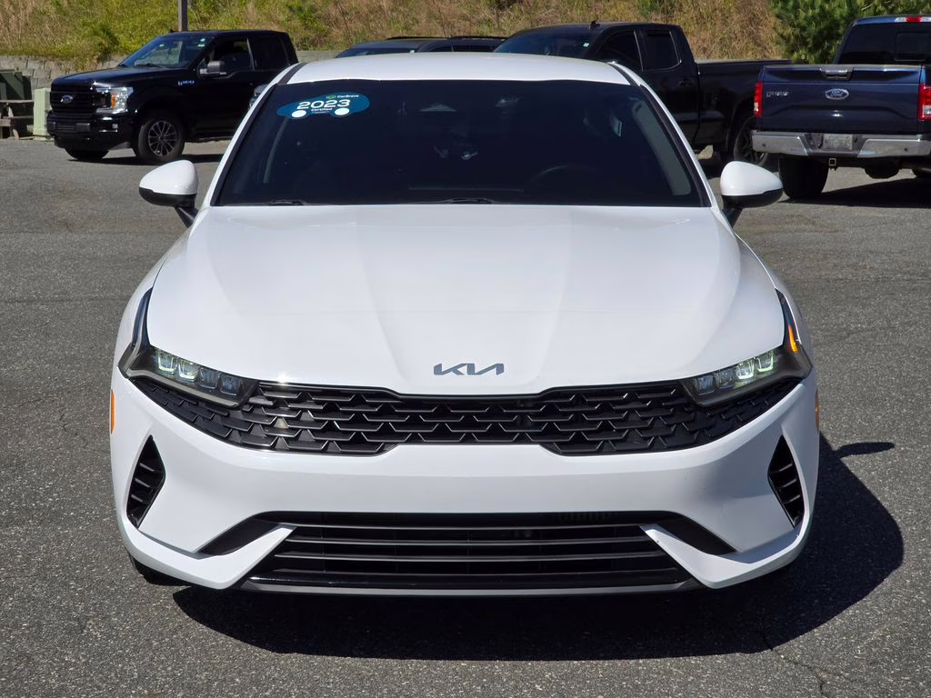 2023 Glacial White Pearl Kia K5 LXS FWD Sedan