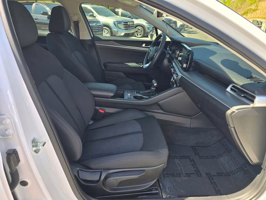 2023 Glacial White Pearl Kia K5 LXS FWD Sedan