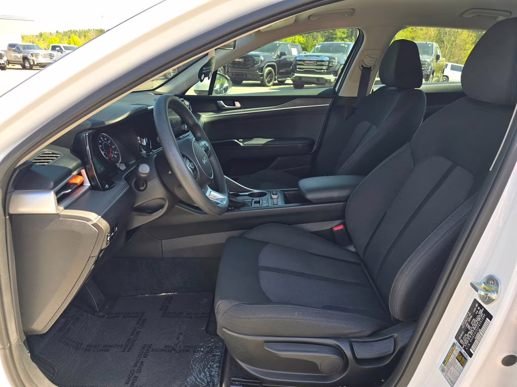 2023 Glacial White Pearl Kia K5 LXS FWD Sedan