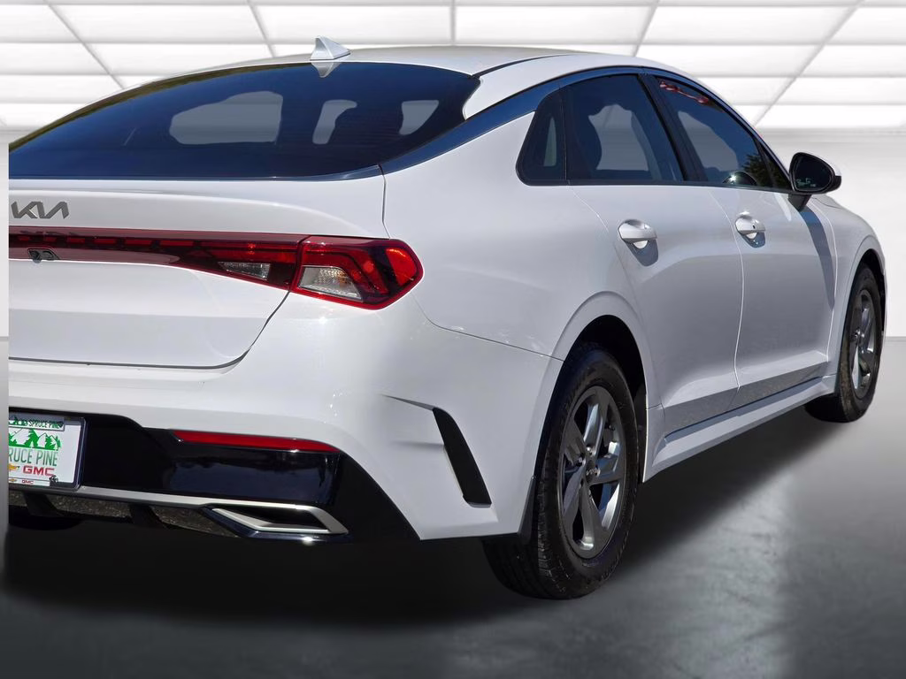 2023 Glacial White Pearl Kia K5 LXS FWD Sedan