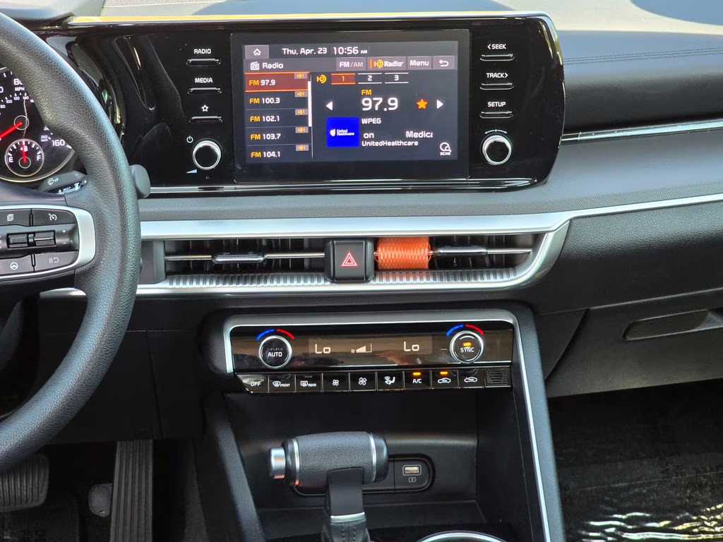 2023 Glacial White Pearl Kia K5 LXS FWD Sedan