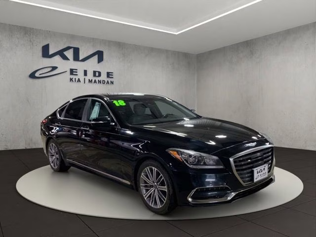 2018 Caspian Black Genesis G80 3.8 RWD Sedan