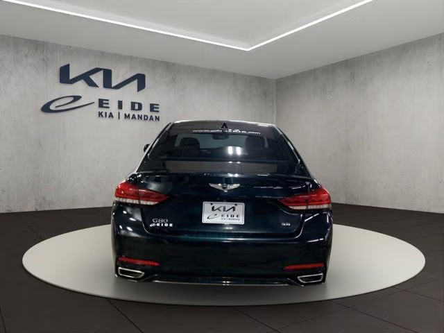 2018 Caspian Black Genesis G80 3.8 RWD Sedan