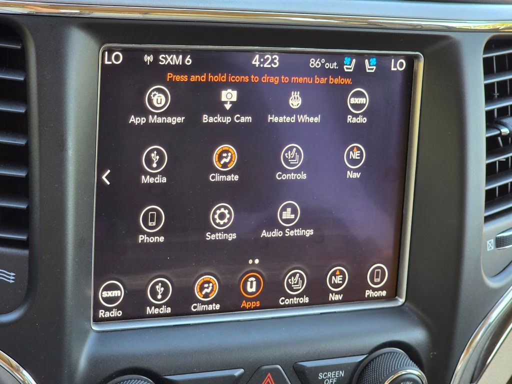 2018 Velvet Red Pearlcoat Jeep Grand Cherokee Overland RWD SUV