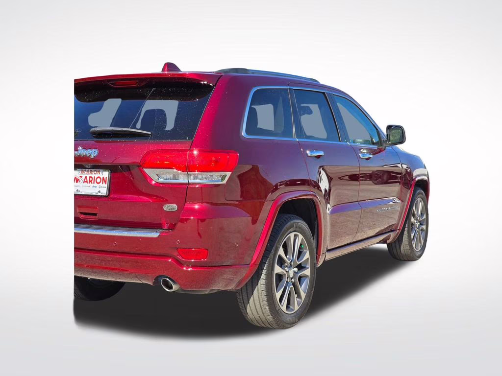 2018 Velvet Red Pearlcoat Jeep Grand Cherokee Overland RWD SUV