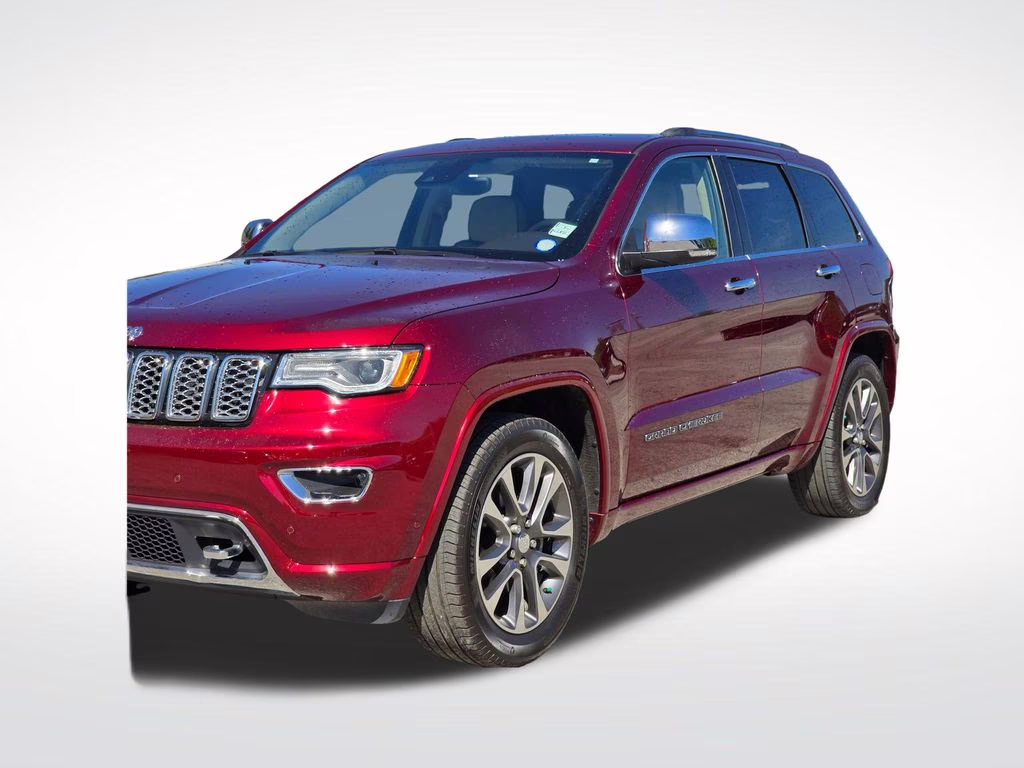 2018 Velvet Red Pearlcoat Jeep Grand Cherokee Overland RWD SUV