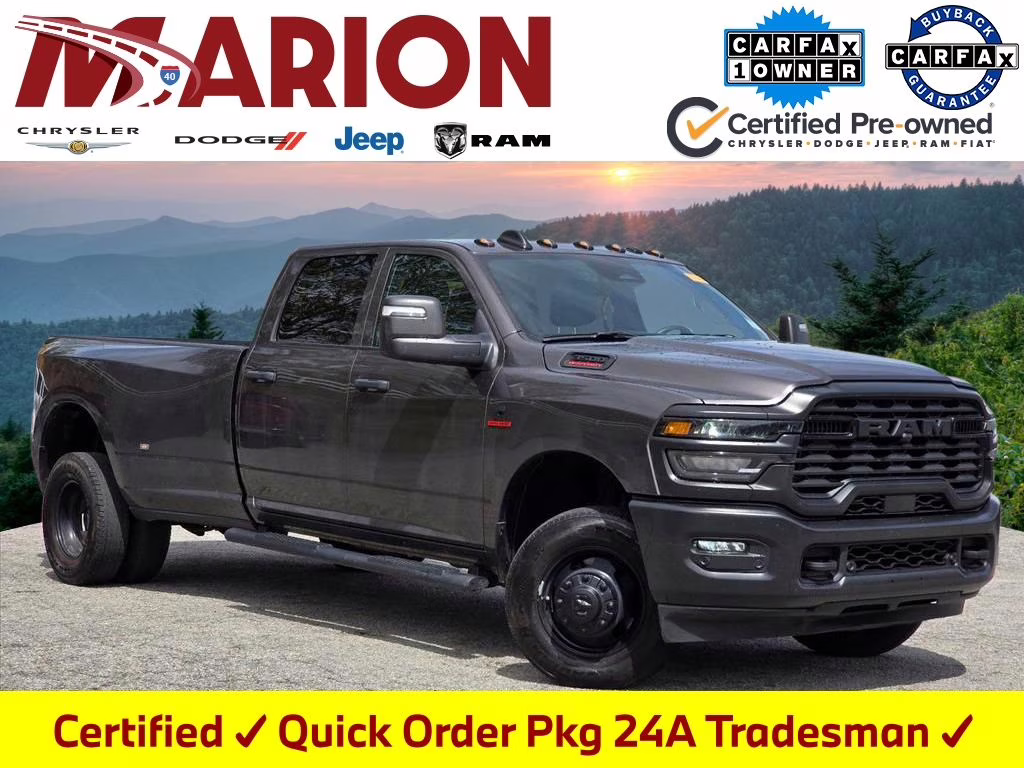 2025 Granite Crystal Metallic Clearcoat Ram 3500 Tradesman 4X4 Truck