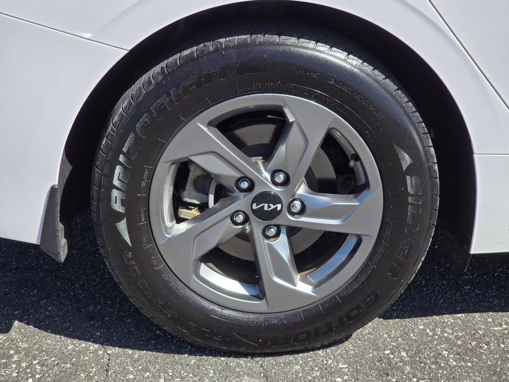 2023 Glacial White Pearl Kia K5 LXS FWD Sedan