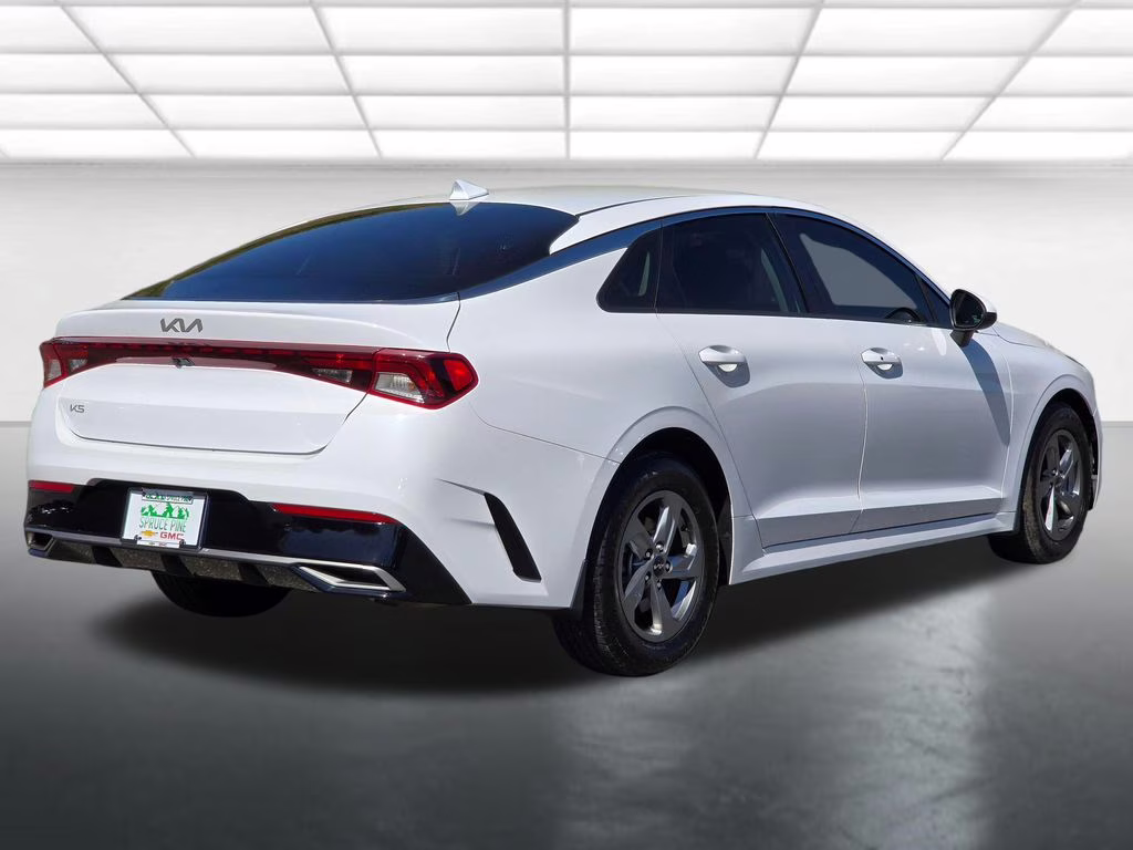 2023 Glacial White Pearl Kia K5 LXS FWD Sedan