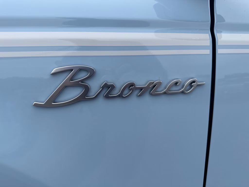 2024 Blue Ford Bronco Heritage Limited Edition 4X4 SUV