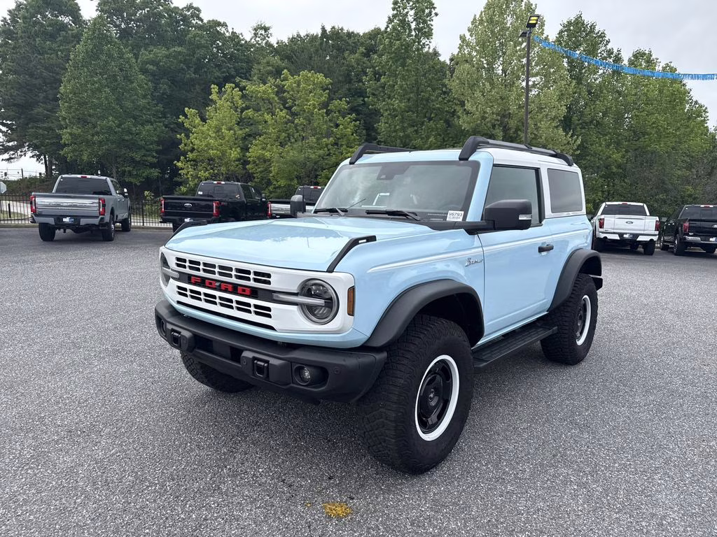 2024 Blue Ford Bronco Heritage Limited Edition 4X4 SUV