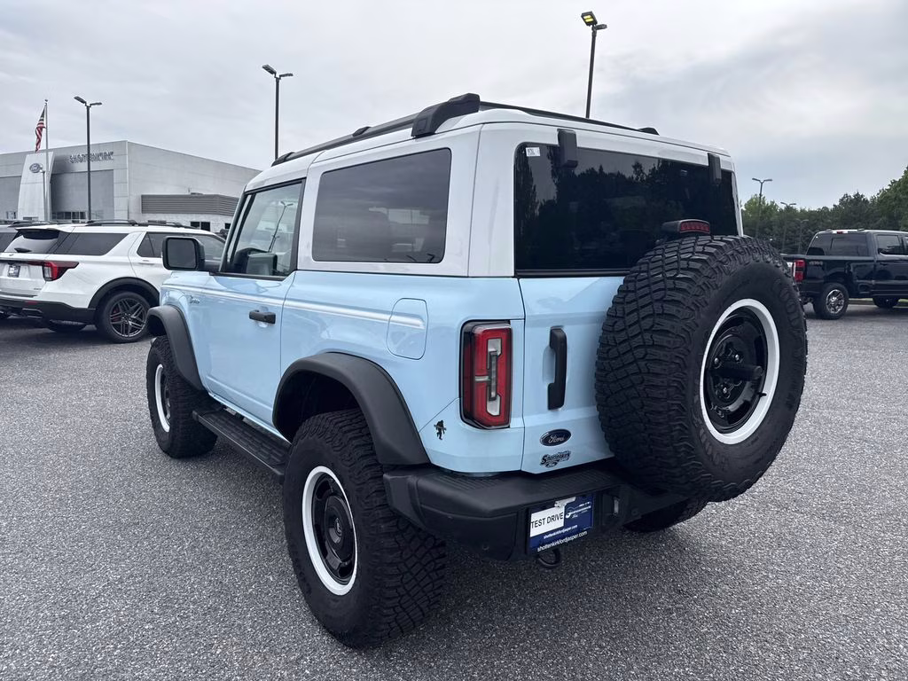 2024 Blue Ford Bronco Heritage Limited Edition 4X4 SUV