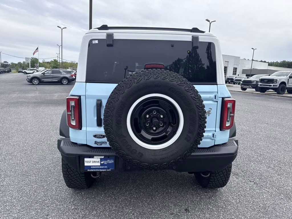 2024 Blue Ford Bronco Heritage Limited Edition 4X4 SUV