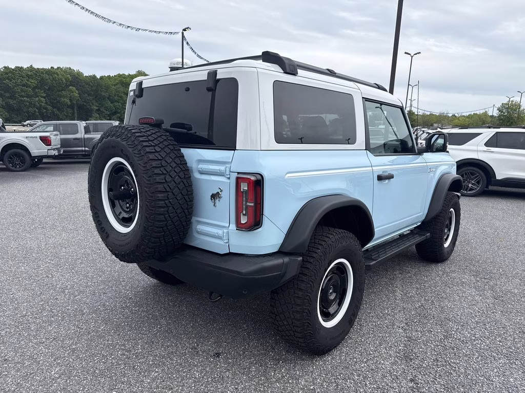 2024 Blue Ford Bronco Heritage Limited Edition 4X4 SUV