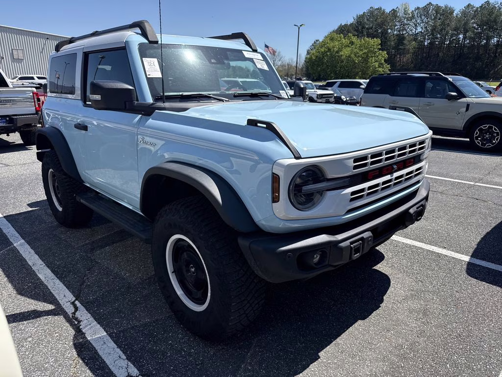 2024 Blue Ford Bronco Heritage Limited Edition 4X4 SUV