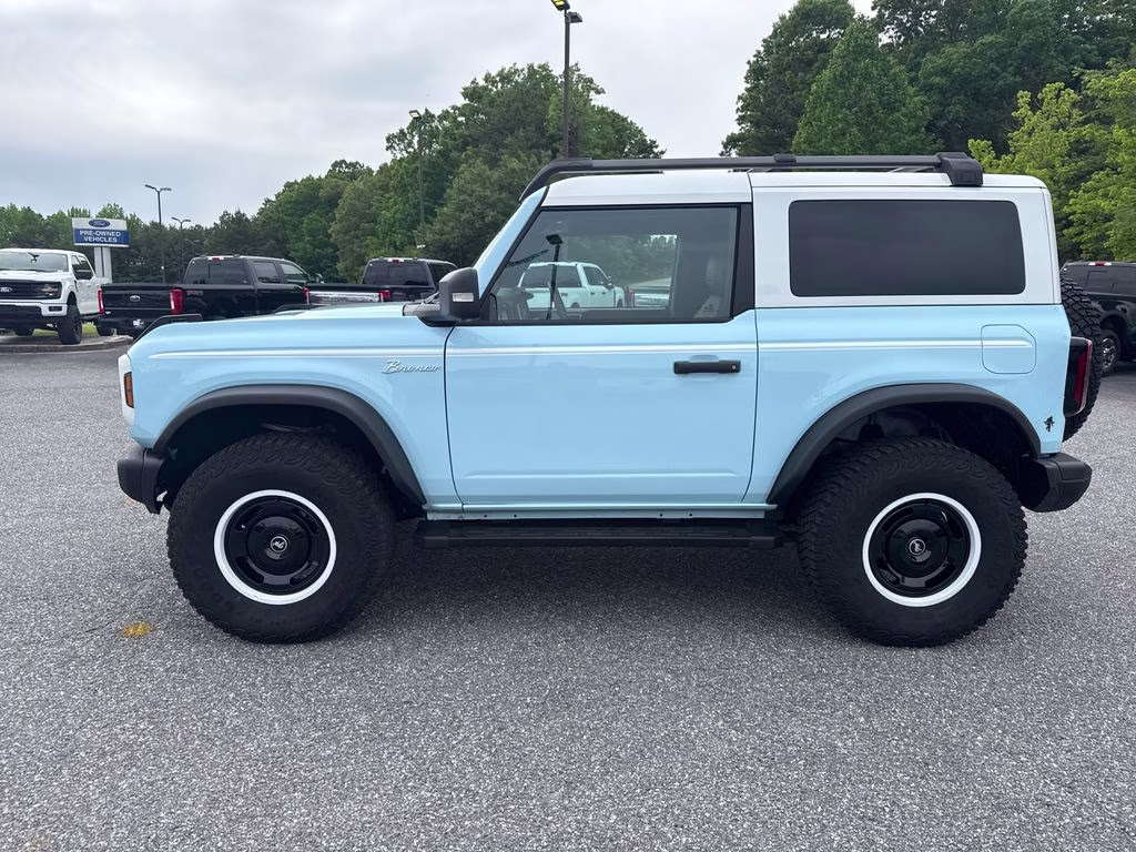2024 Blue Ford Bronco Heritage Limited Edition 4X4 SUV
