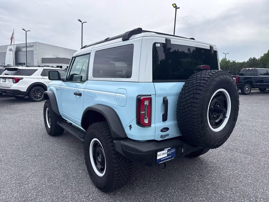 2024 Blue Ford Bronco Heritage Limited Edition 4X4 SUV