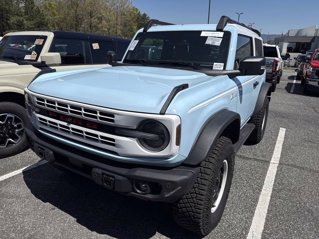 2024 Blue Ford Bronco Heritage Limited Edition 4X4 SUV