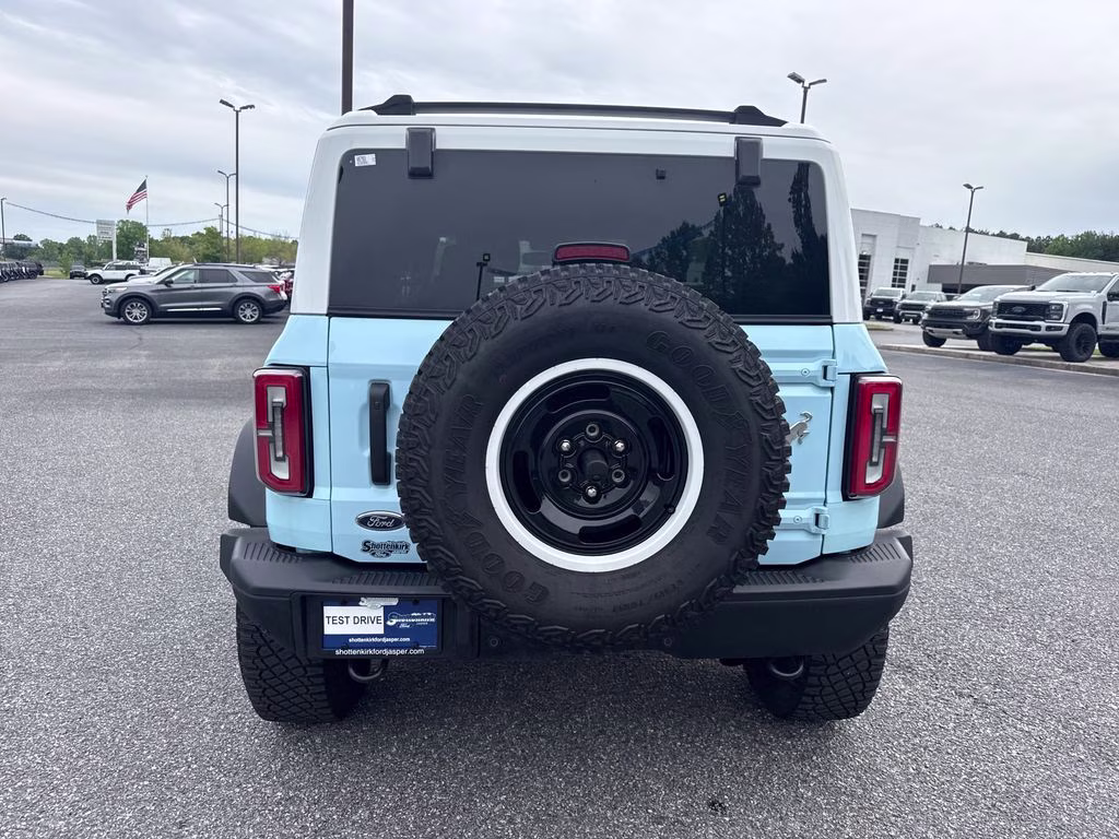 2024 Blue Ford Bronco Heritage Limited Edition 4X4 SUV