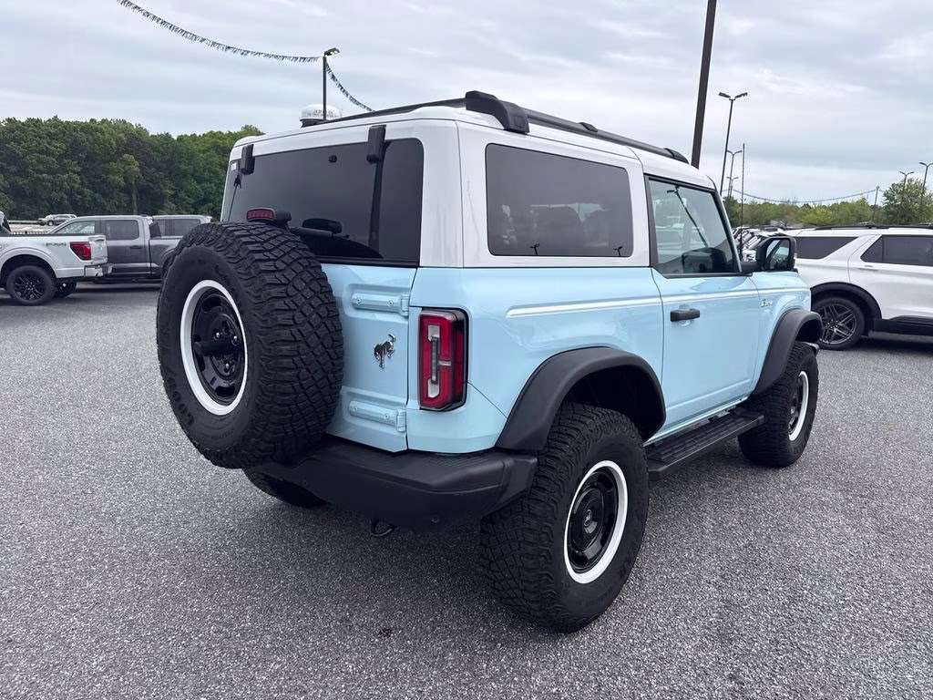 2024 Blue Ford Bronco Heritage Limited Edition 4X4 SUV