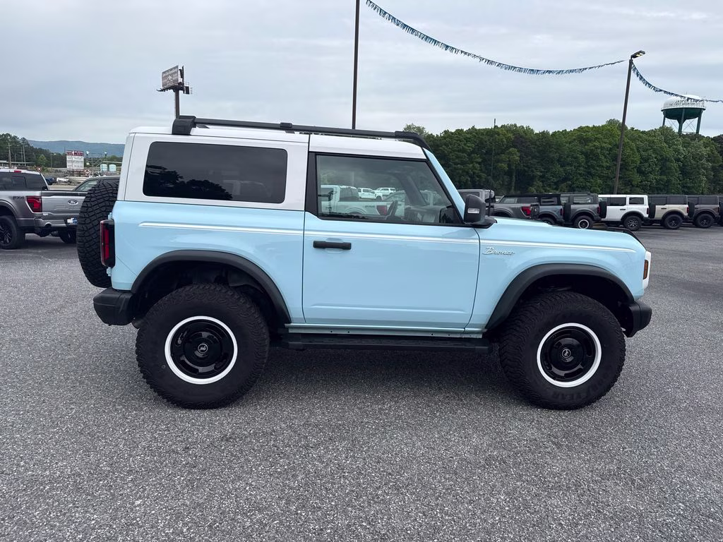 2024 Blue Ford Bronco Heritage Limited Edition 4X4 SUV