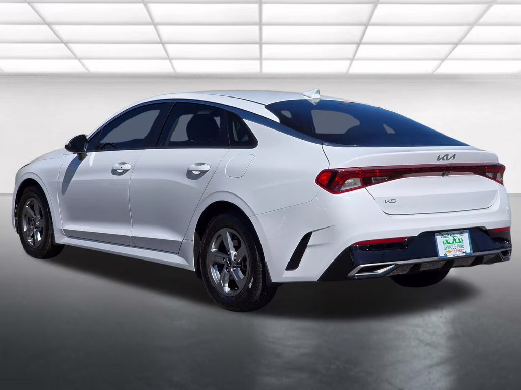 2023 Glacial White Pearl Kia K5 LXS FWD Sedan