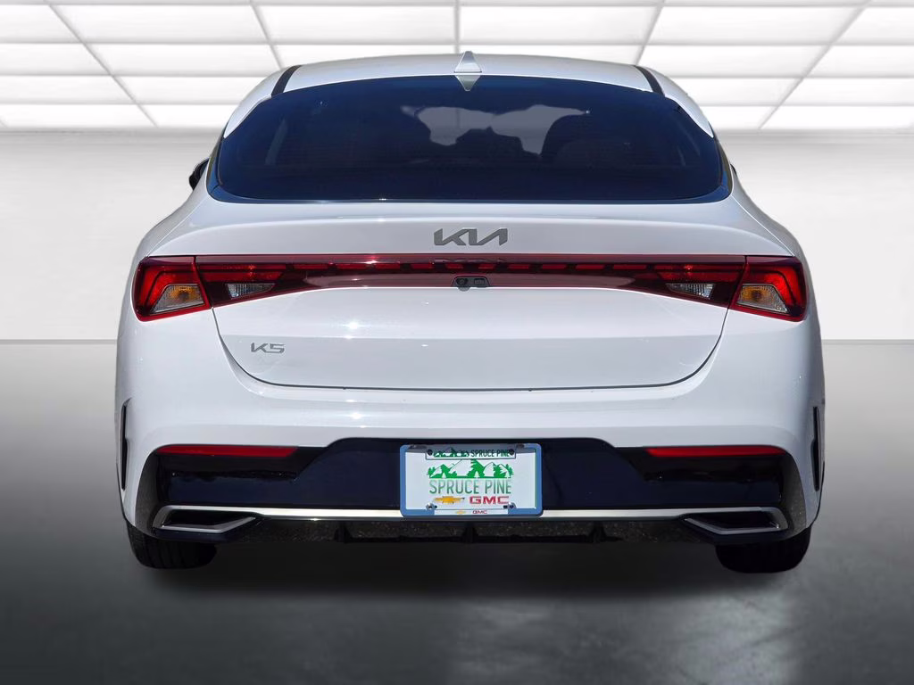 2023 Glacial White Pearl Kia K5 LXS FWD Sedan