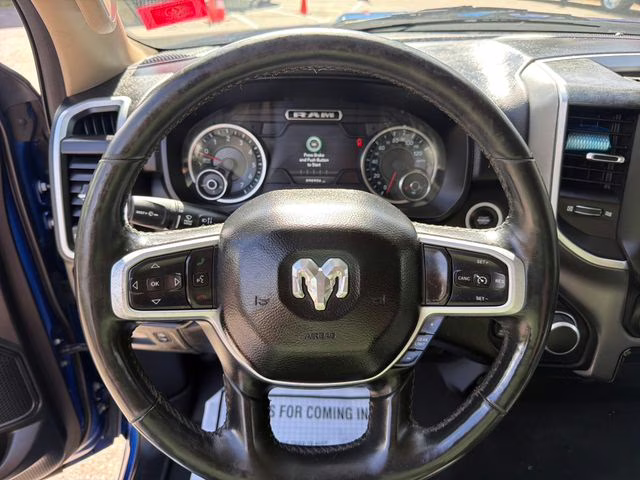 2019 Blue Streak Pearlcoat Ram 1500 Big Horn/Lone Star 4X4 Truck