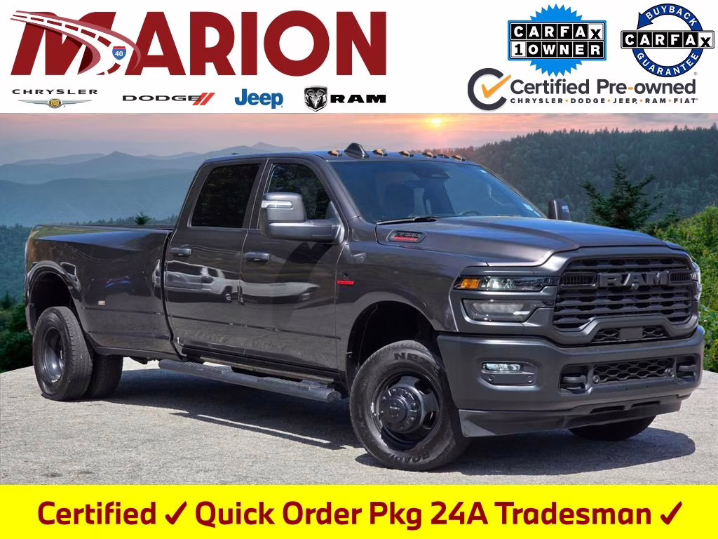 2025 Granite Crystal Metallic Clearcoat Ram 3500 Tradesman 4X4 Truck