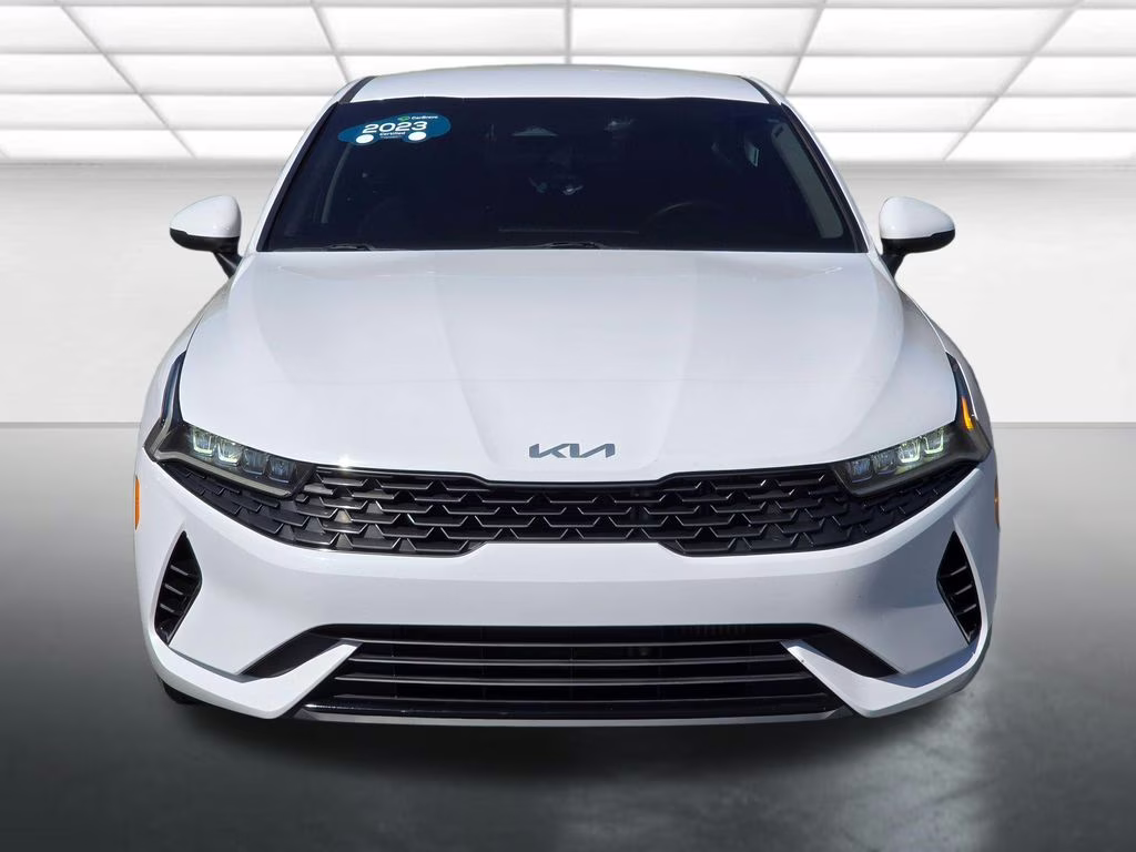 2023 Glacial White Pearl Kia K5 LXS FWD Sedan