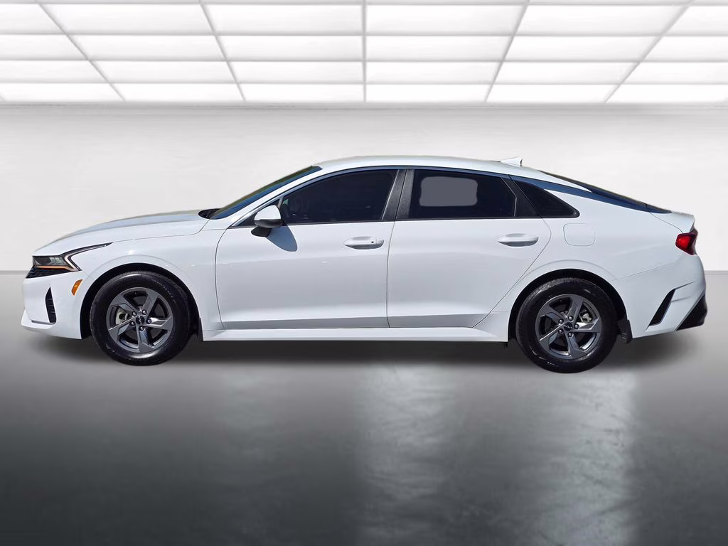 2023 Glacial White Pearl Kia K5 LXS FWD Sedan