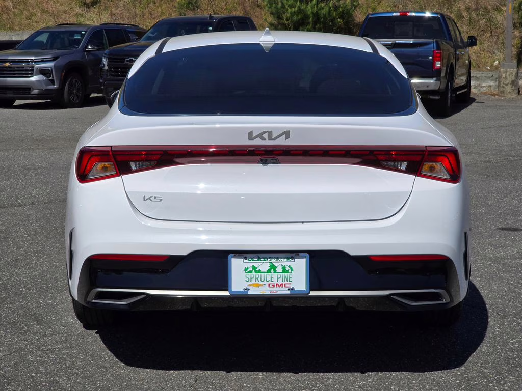 2023 Glacial White Pearl Kia K5 LXS FWD Sedan