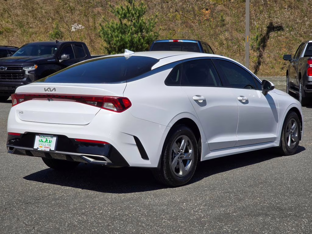 2023 Glacial White Pearl Kia K5 LXS FWD Sedan