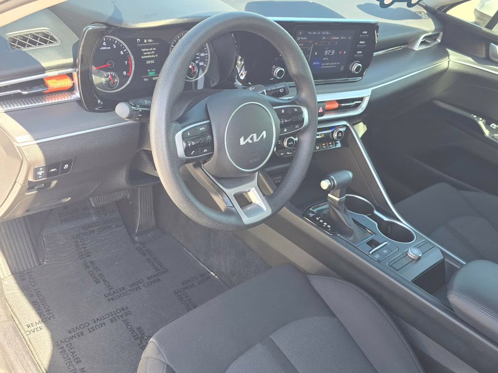 2023 Glacial White Pearl Kia K5 LXS FWD Sedan