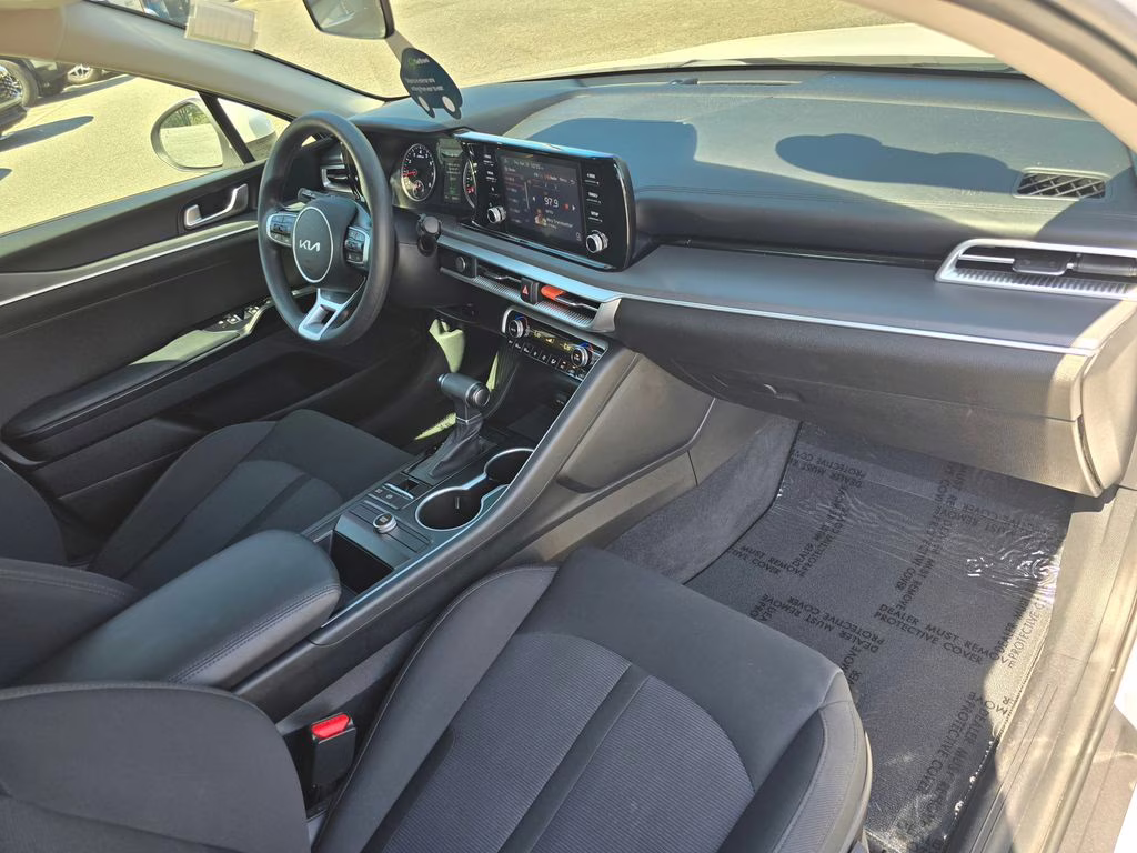 2023 Glacial White Pearl Kia K5 LXS FWD Sedan