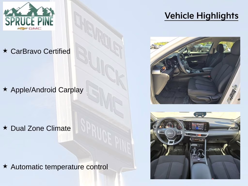 2023 Glacial White Pearl Kia K5 LXS FWD Sedan