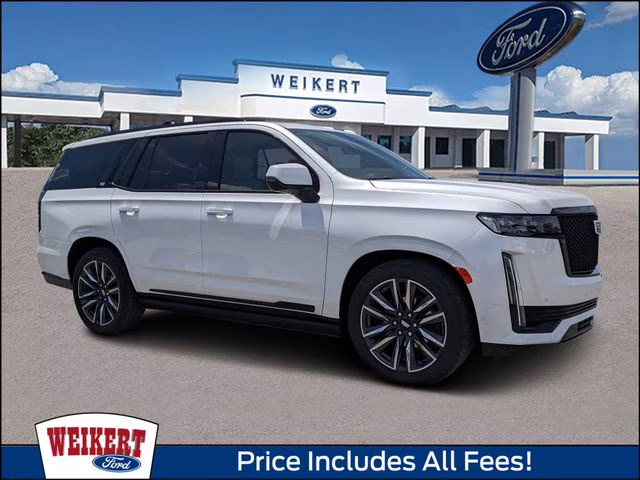 2024 Crystal White Tricoat Cadillac Escalade Sport Platinum 4X4 SUV