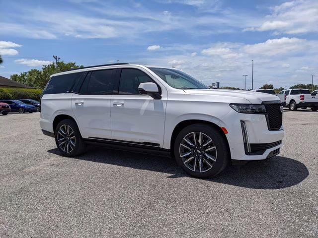2024 Crystal White Tricoat Cadillac Escalade Sport Platinum 4X4 SUV