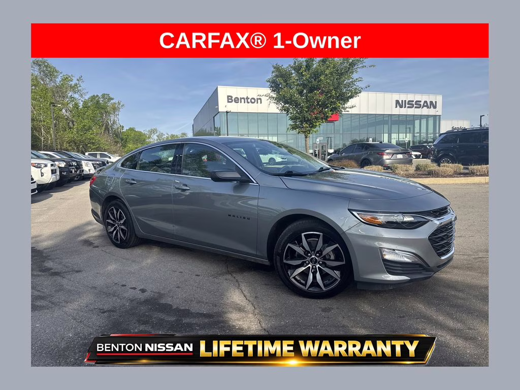 2024 Sterling Gray Metallic Chevrolet Malibu RS FWD Sedan