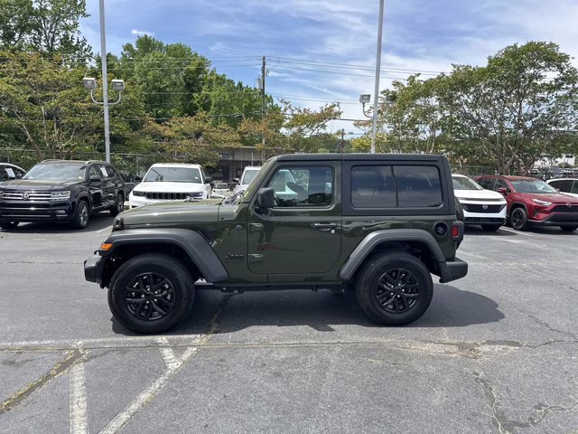 2023 Sarge Green Clearcoat Jeep Wrangler Sport S 4X4 Convertible