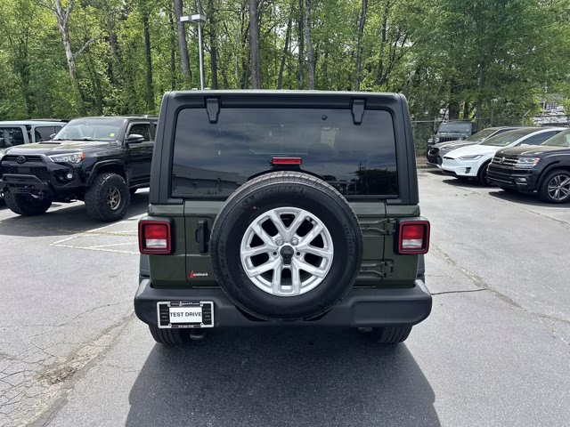2023 Sarge Green Clearcoat Jeep Wrangler Sport S 4X4 Convertible
