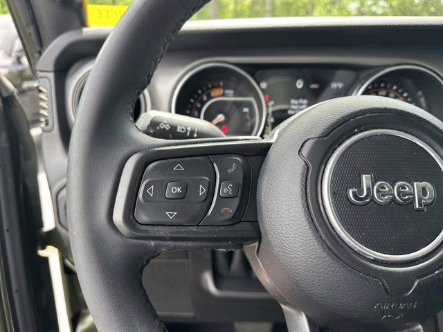 2023 Sarge Green Clearcoat Jeep Wrangler Sport S 4X4 Convertible