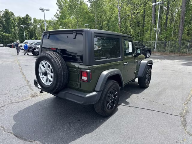 2023 Sarge Green Clearcoat Jeep Wrangler Sport S 4X4 Convertible