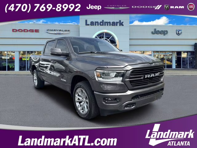 2023 Granite Crystal Metallic Clearcoat Ram 1500 Laramie 4X4 Truck